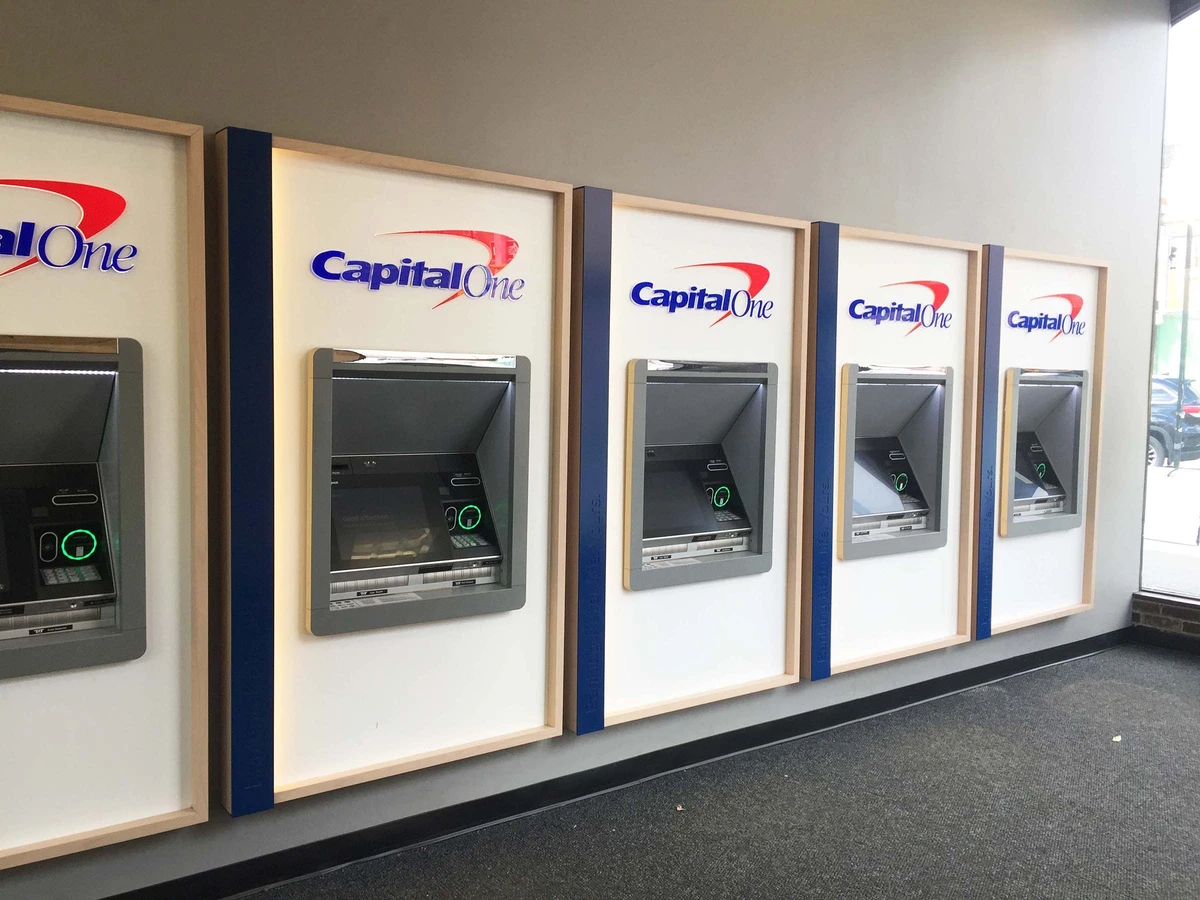 five capital one atms